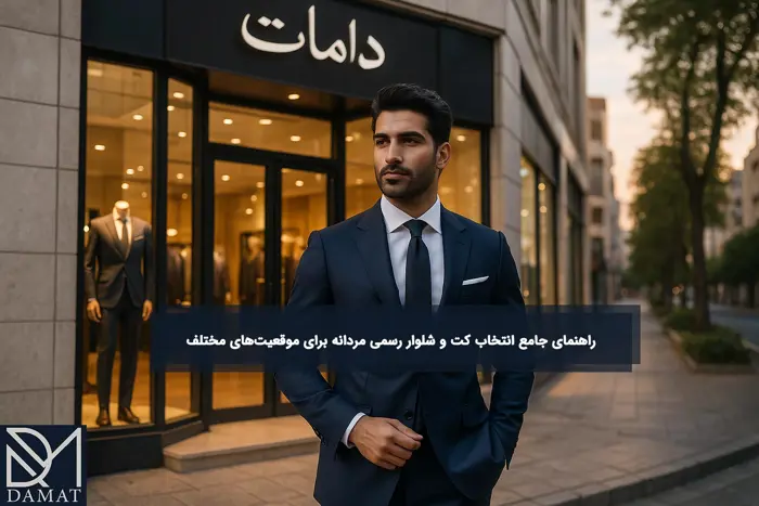 کت و شلوار رسمی مردانه