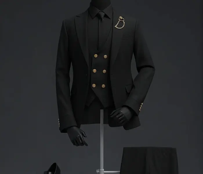 کت و شلوار بلیزر اسلیم فیت 